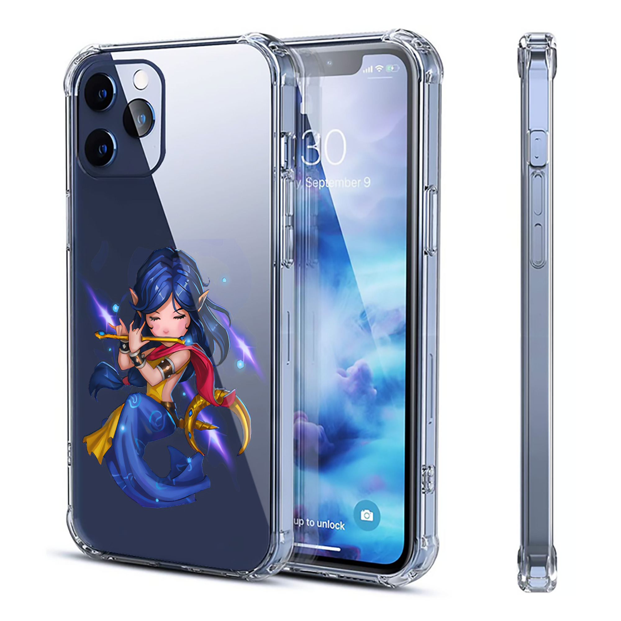 （画像用） リーグ・オブ・レジェンド League of Legends LOL 【iPhone 12シリーズ対応】透明スマホケース（クリアソフトケース）